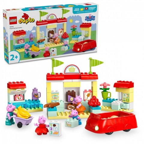 Klocki duplo 10434 peppa pig peppa i supermarket