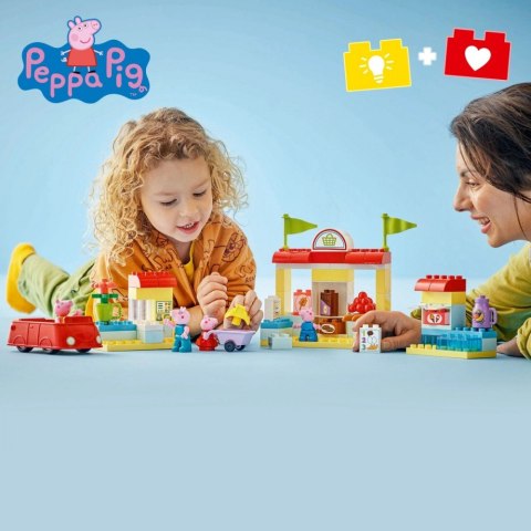 Klocki duplo 10434 peppa pig peppa i supermarket