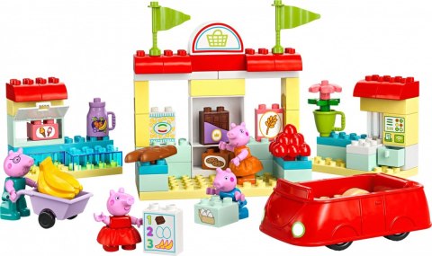 Klocki duplo 10434 peppa pig peppa i supermarket