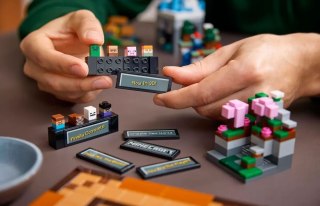 Klocki minecraft 21265 stół warsztatowy