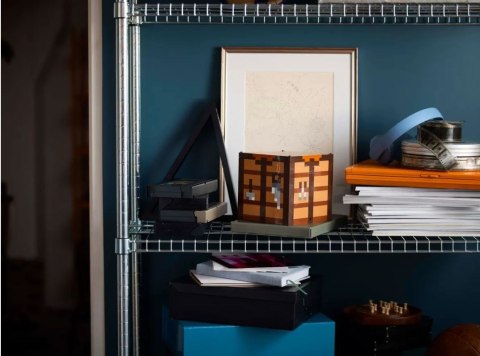 Klocki minecraft 21265 stół warsztatowy