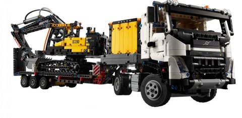 Klocki technic 42175 ciężarowka volvo fmx i koparka ec230 electric