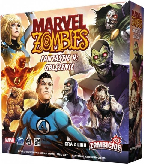 Gra marvel zombies fantastic 4