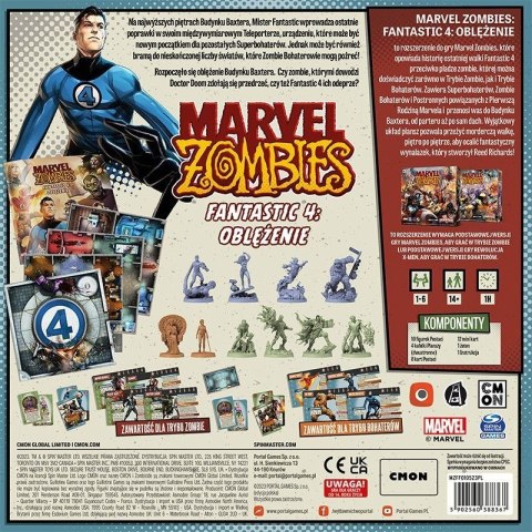 Gra marvel zombies fantastic 4