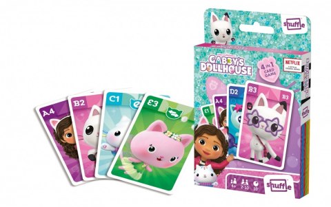 Gra shuffle koci domek gabbi 4w1