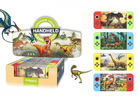Gra wodna dinozaury display 12 sztuk