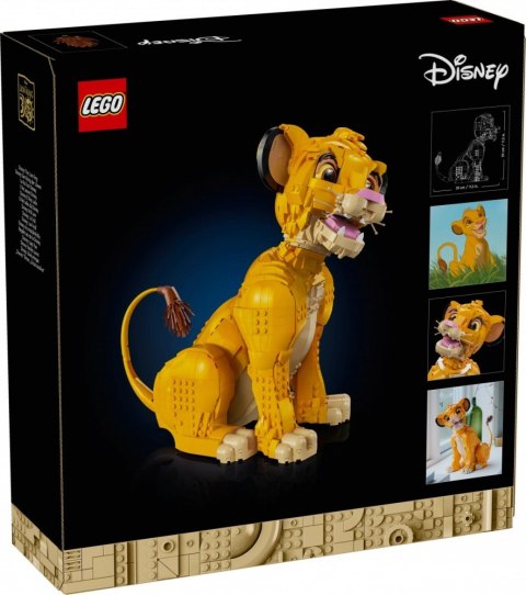 Klocki disney classic 43247 król lew młody simba