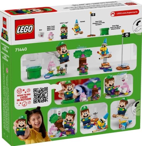 Klocki super mario 71440 przygody z interaktywną figurką lego luigi