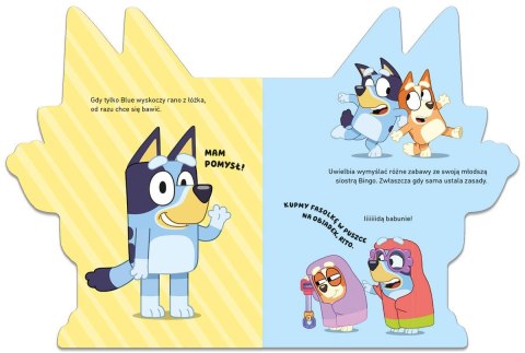 Książeczka poznaj bluey książeczki kartonowe Książeczka poznaj bluey książeczki kartonowe