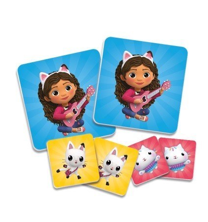 Gra pamięciowa koci domek gabi