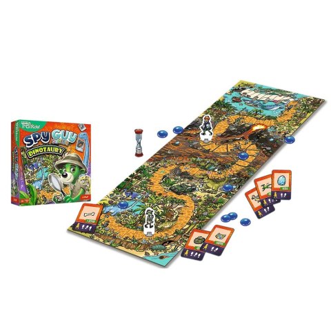 Gra spy guy junior dinozaury