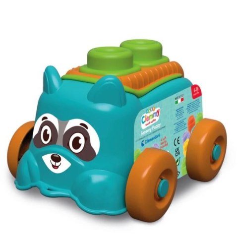 Klocki clemmy sensoryczne zwierzątko Klocki clemmy sensoryczne zwierzątko