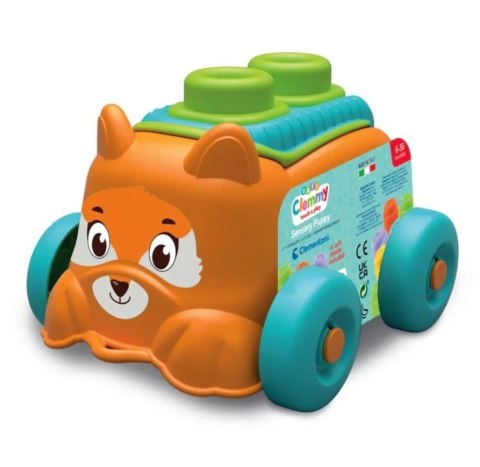 Klocki clemmy sensoryczne zwierzątko Klocki clemmy sensoryczne zwierzątko