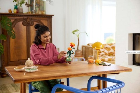 Klocki icons 10368 chryzantema