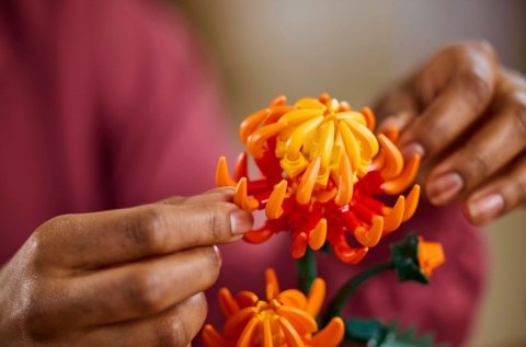 Klocki icons 10368 chryzantema