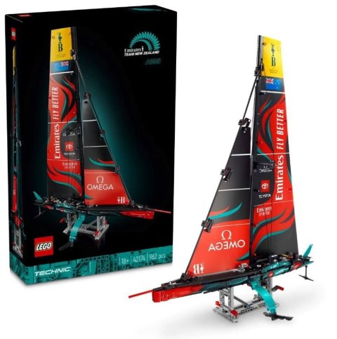 Klocki technic 42174 jacht emirates team new zealand ac75