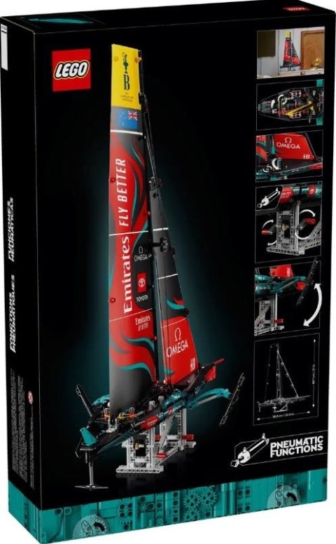 Klocki technic 42174 jacht emirates team new zealand ac75