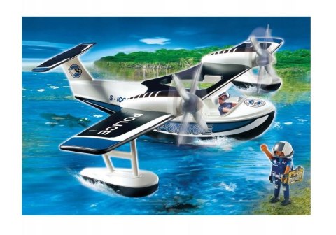 Zestaw figurek city action 4445 wodolot policyjny