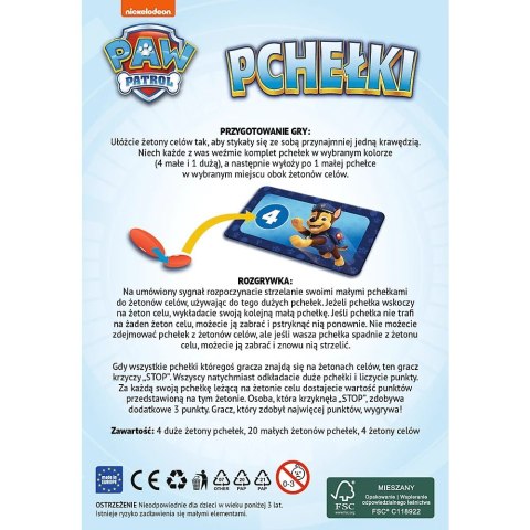 Gra podróżna pchełki psi patrol