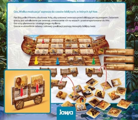Gra wielka ewakuacja - noe ratuje zwierzęta Gra wielka ewakuacja - noe ratuje zwierzęta