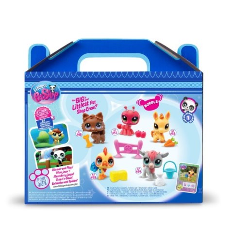 Littlest pet shop zestaw farma z 5 figurkami