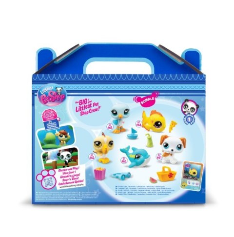 Littlest pet shop zestaw figurek plaża