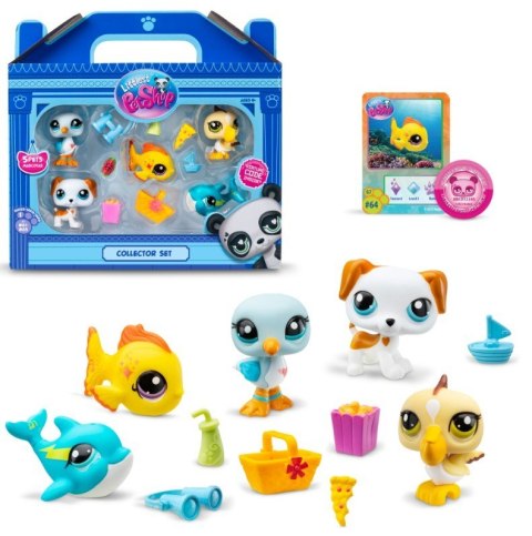 Littlest pet shop zestaw figurek plaża