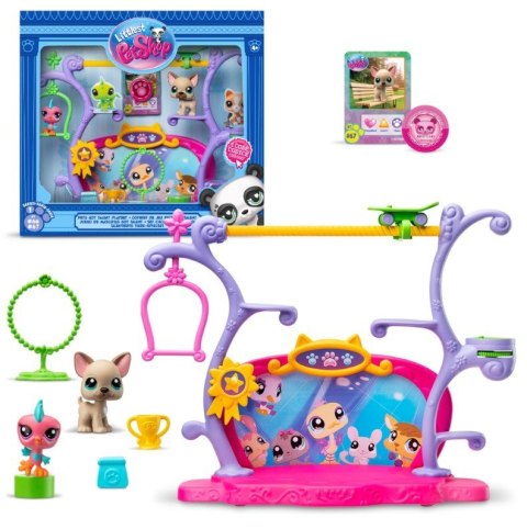 Littlest pet shop zestaw zwierzaki mają talent + 2 figurki