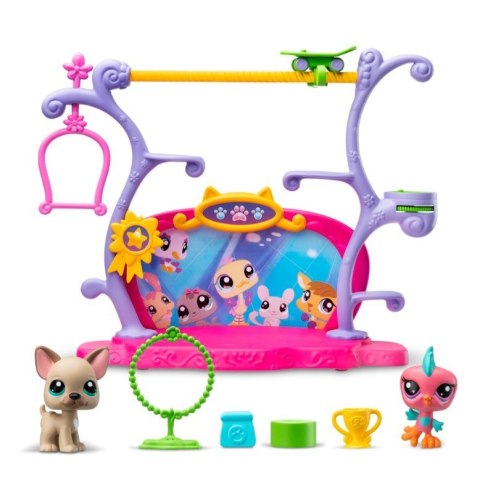 Littlest pet shop zestaw zwierzaki mają talent + 2 figurki