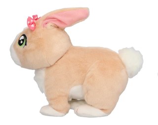 Maskotka interaktywna królik tusia z kokardką