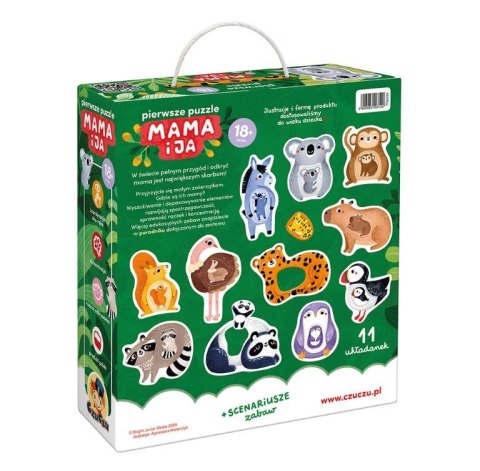 Pierwsze puzzle - mama i ja