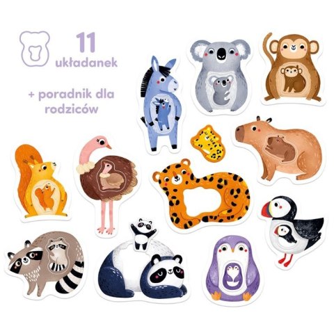 Pierwsze puzzle - mama i ja