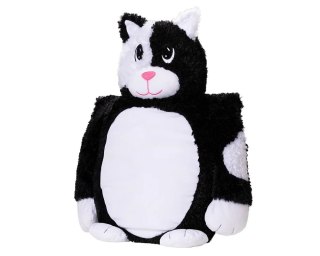 Pluszak tulinki-zwierzaczki-przytulaczki, biało-czarny kot