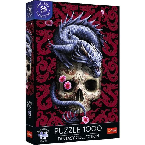 Puzzle 1000 elementów orientalny smok anne stokes
