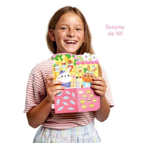 Puzzle cyfry króliczki