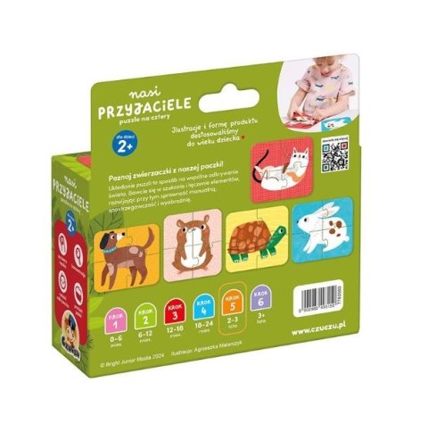 Puzzle na cztery - nasi przyjaciele