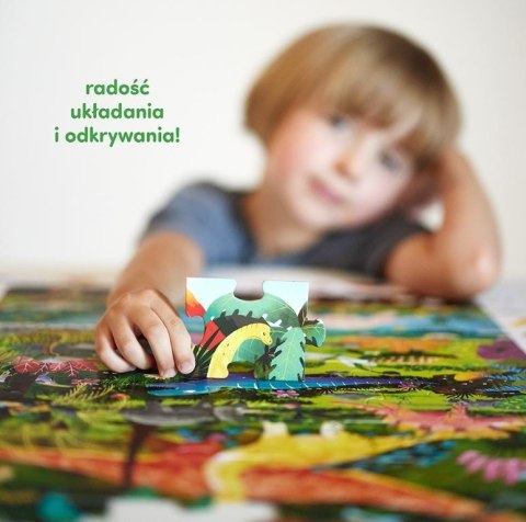 Puzzle obserwacyjne - dinozaury Puzzle obserwacyjne - dinozaury