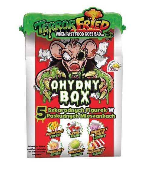 Zestaw figurek terror fried - ohydny box Zestaw figurek terror fried - ohydny box