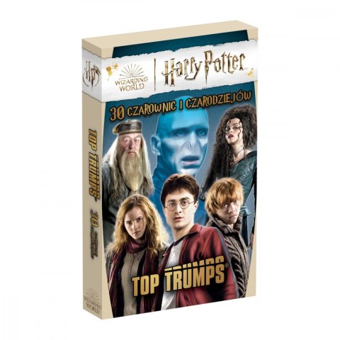 Gra karciana top trumps harry potter 30 czarownic i czarodziejów