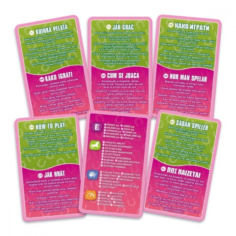 Gra karciana top trumps konie, kucyki i jednorożce