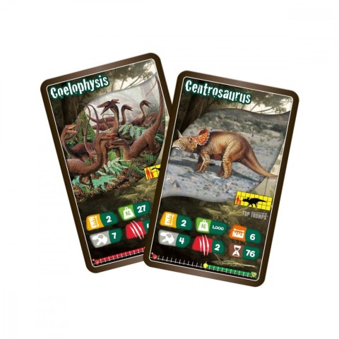 Gra top trumps dinozaury