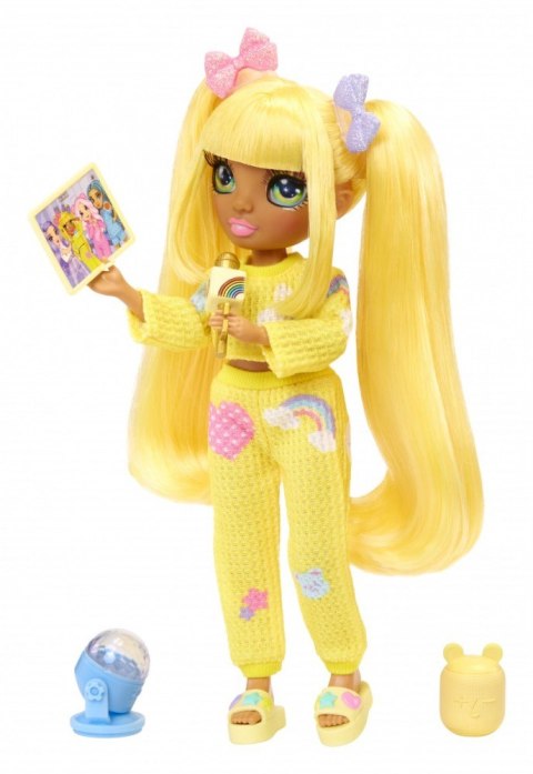 Lalka rainbow high junior pj party, sunny yellow