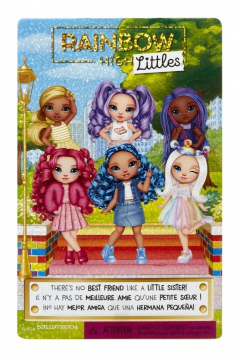 Lalka rainbow high littles, sapphire