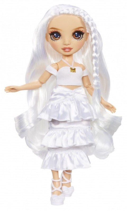 Lalka rainbow high watercolor & create, z brązowymi oczami