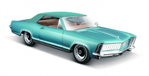 Model kompozytowy buick riviera 1965 niebieski 1/24