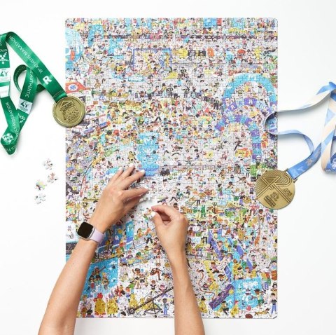 Puzzle puzzlove maraton 42,195 km 1000 elementów Puzzle puzzlove maraton 42,195 km 1000 elementów