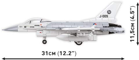 Klocki f-16 am fighting falcon 425 klocków