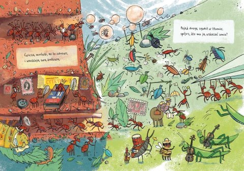 Książeczka opowiem ci, mamo, co robią pająki