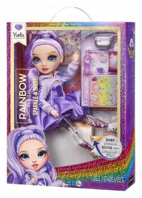 Lalka rainbow high sparkle shine viola