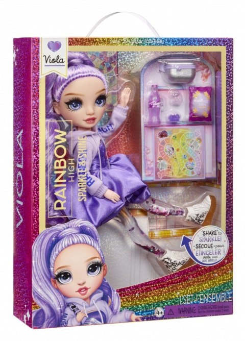 Lalka rainbow high sparkle shine viola